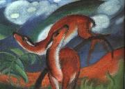 Franz Marc Red Deer II oil painting on canvas